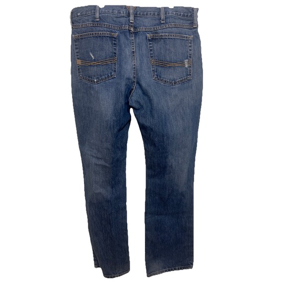 Ariat Jeans Mens 36x36 M4 Low Rise Boot‎ Cut Cowboy Denim Western Work - Picture 2 of 7